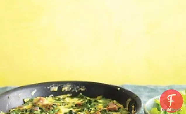 Spinat-Und Speck-Frittata