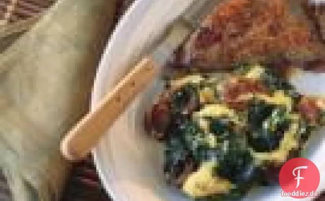 Chorizo Und Spinat Scramble