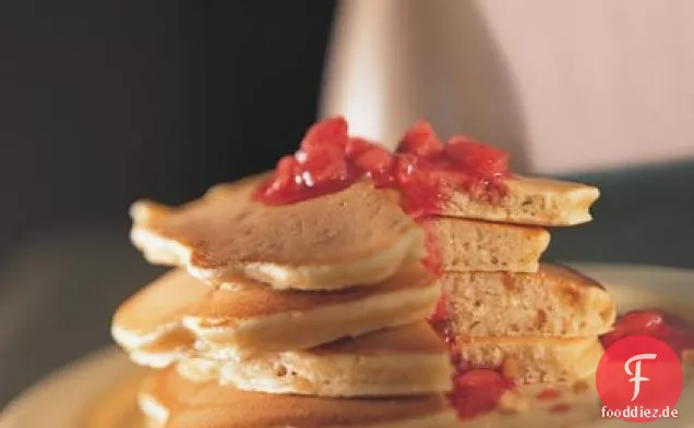 Erdnussbutter Pfannkuchen