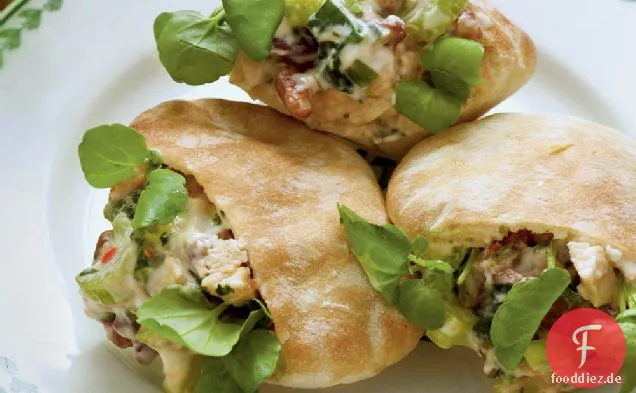 Hühnersalat Pitas