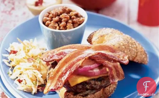 Klassische westliche Burger