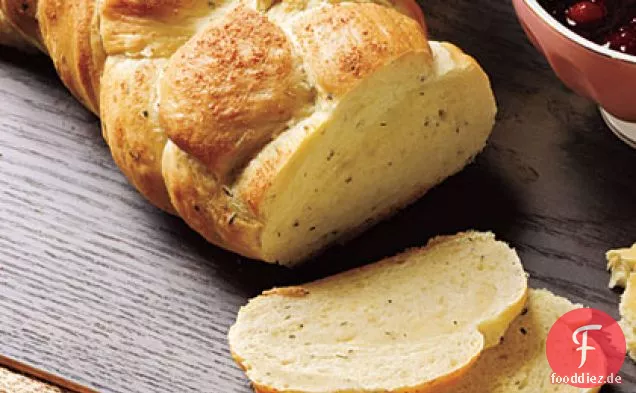 Käse und Schnittlauch Challah