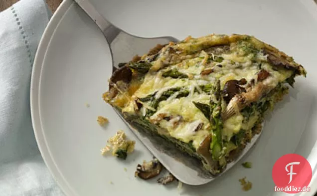 Spargel-Pilz-Frittata