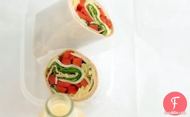 Spinat Und Artischocke Wrap