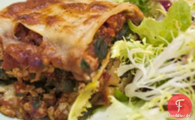 Türkei Lasagne mit Spinat