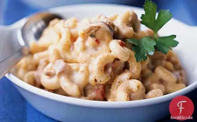 Mit Wurst Mac und Käse