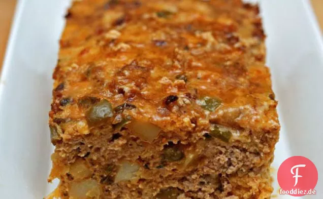 Abendessen heute Abend: Hackbraten nach spanischer Art