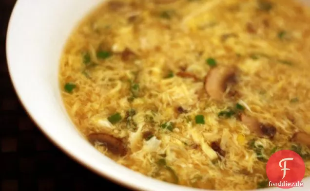 Abendessen heute Abend: Eiertropfensuppe