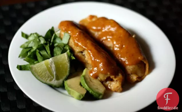 Abendessen heute Abend: Taquitos de Papa