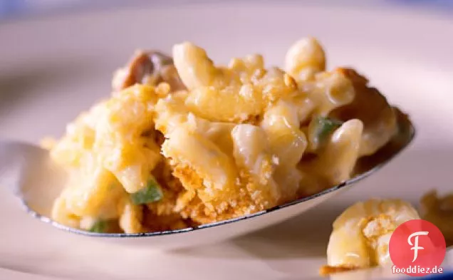 Makkaroni-Pilz backen