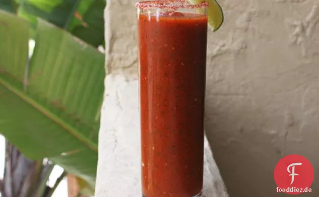 Zero Proof: Jungfrau gegrillt-Tomate Bloody Maria