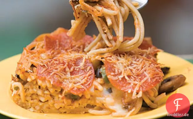 Gebackener Spaghetti-Auflauf