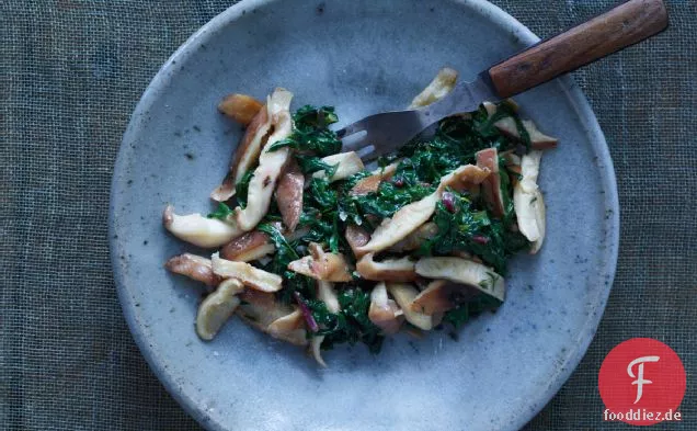Mangold Mit Shiitake-Butter Rezept