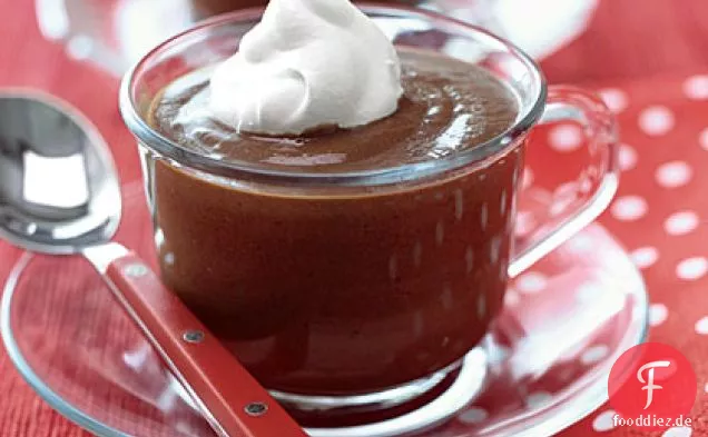 Schokoladen-Minz-Pudding