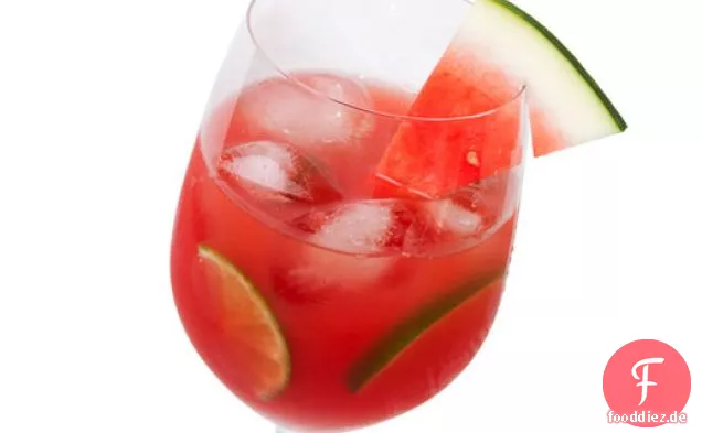 Frische Wassermelonen-Sangria