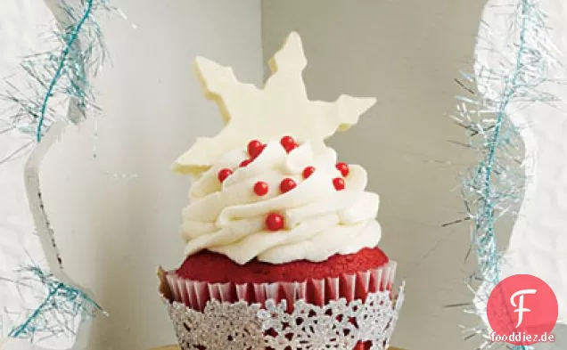 Roter Samt Cupcakes