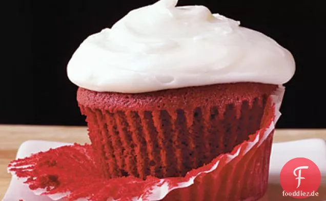 Roter Samt Cupcakes