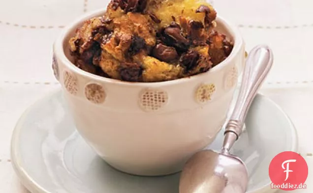 Schokoladen-Rosinenbrot-Pudding