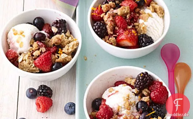 Mixed Berry Crumble