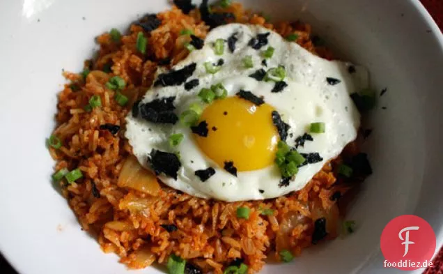 Kimchi gebratener Reis