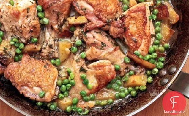 Huhn Vesuvio