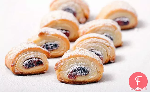 Rote-Bohnen-Rugelach