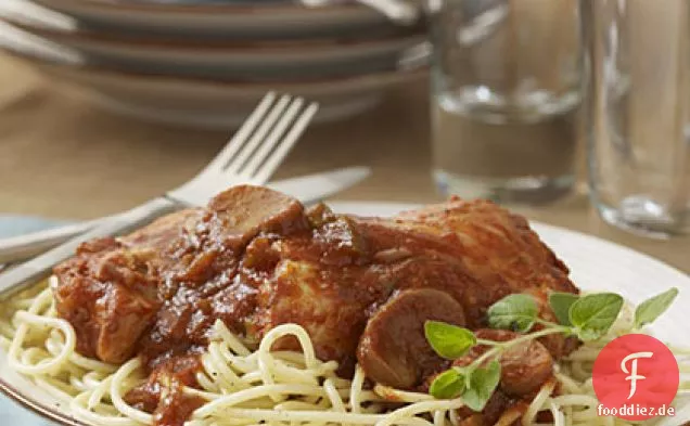 Slow-Cooker Huhn Cacciatore