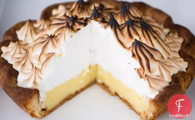 Orange Baiser Pie