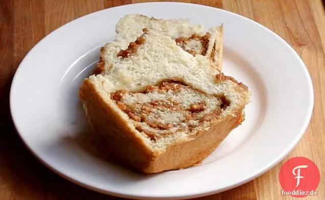 Erdnussbutter Butter Süße Brötchen