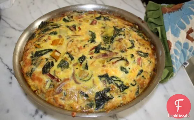 Mangold Frittata