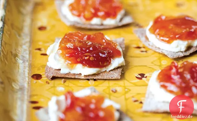 Frühe Mädchen Tomatenmarmelade