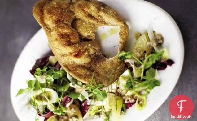 April Bloomfields gebratener Schweineohr-Salat