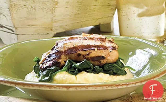 Rosmarin gegrillte Hähnchenschenkel