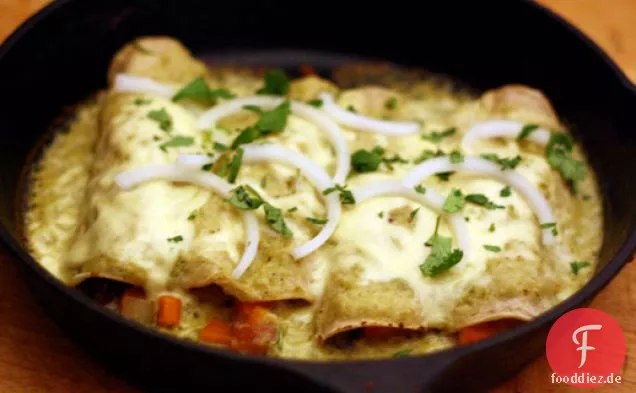 Abendessen Heute Abend: Enchiladas Suizas