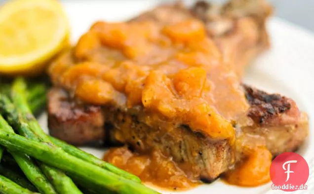 Frische Pfirsich-Ingwer-Sauce