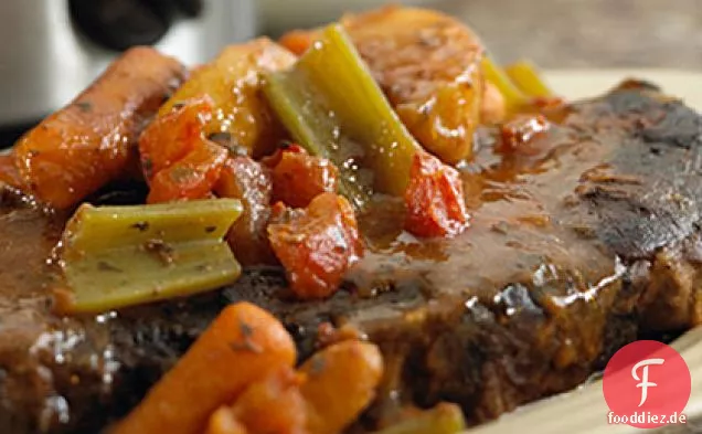 Zesty Slow-Cooker italienischer Schmorbraten