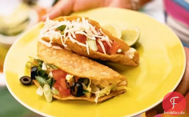 Knusprige Hühnchen-Tacos
