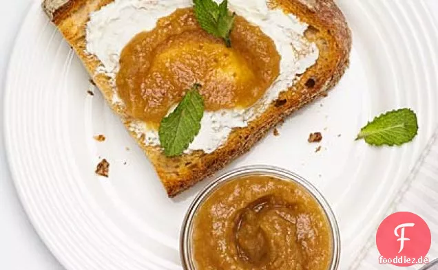 Getrocknete Feigen- und Apfelbutter