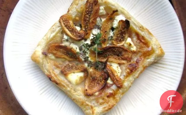 Feigen- und Ziegenkäse-Torten