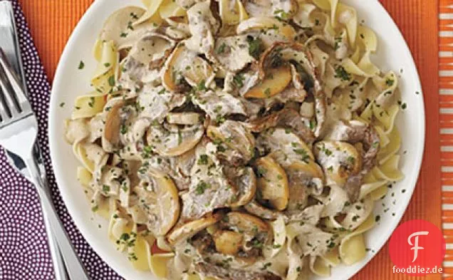 Pfanne Stroganoff