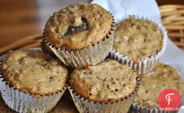Pfirsich-Kleie-Muffins