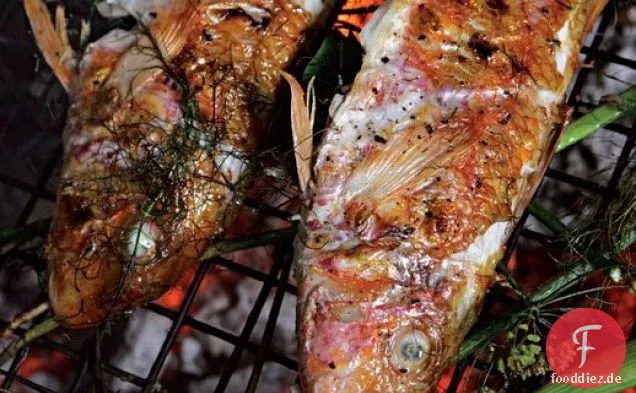 River Cottage's gegrillte Forelle mit Fenchel