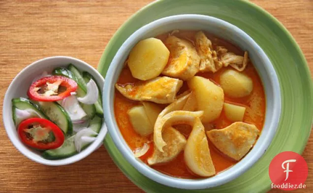 Huhn Gelb Curry (Kaeng Kari Kai)