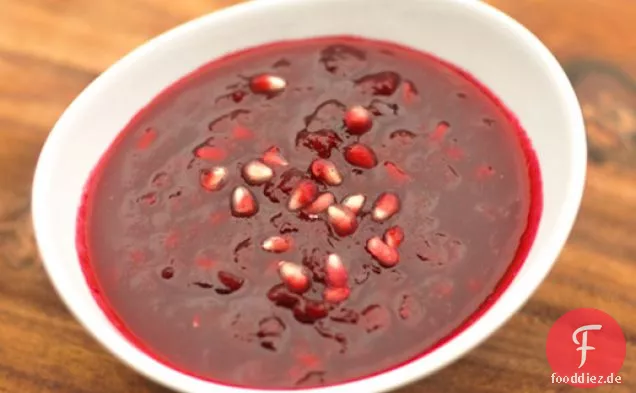 Cranberry-Granatapfel-Sauce