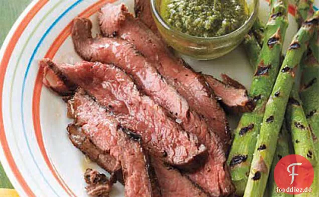Flank-Steak mit Salsa Verde