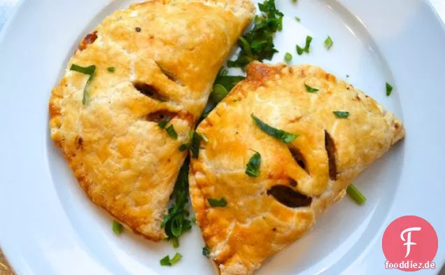 Rindfleisch und Stilton Pasty