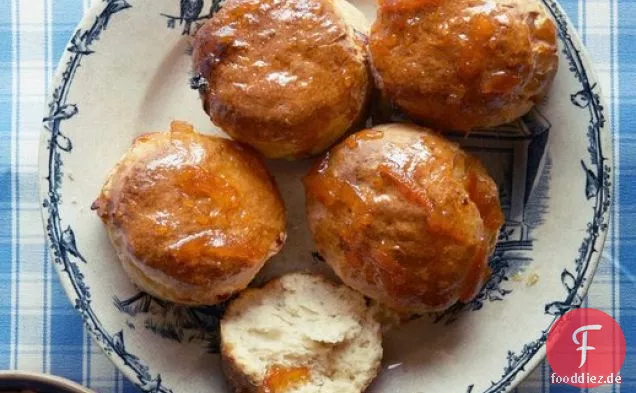 Kardamom und Orange Scones aus 