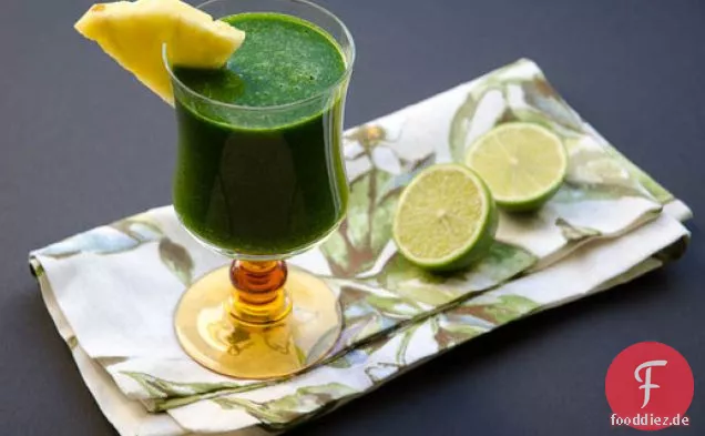 Tropischer grüner Saft