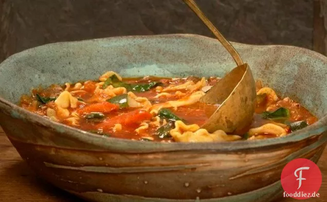 Rote Minestrone von 'Gedünstet