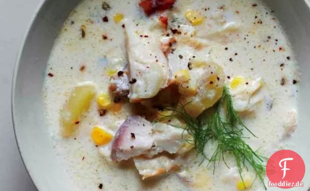 Nico Montag und Amelia O 'Reilly' s Geräucherter Fisch Chowder (Markt-Restaurant)